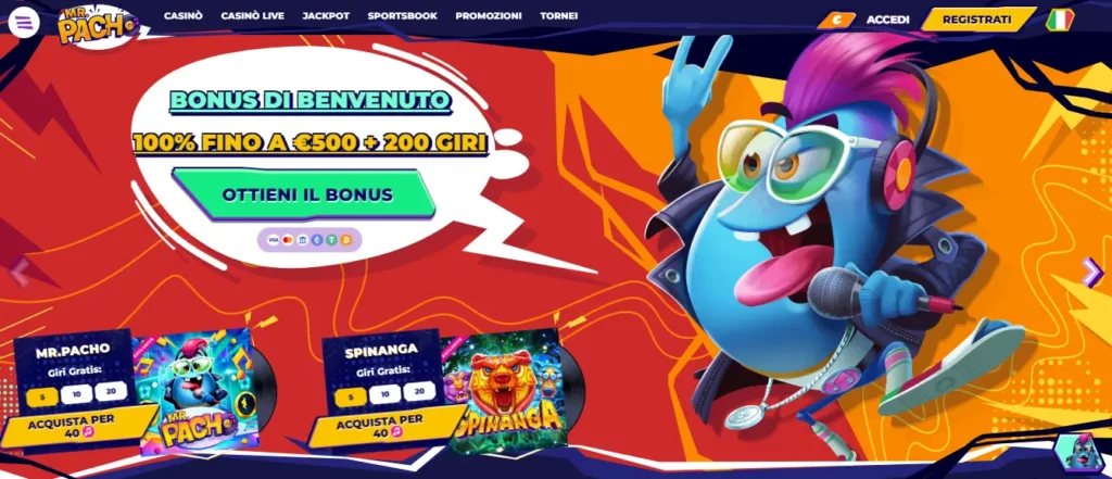 MrPacho casino non aams europei